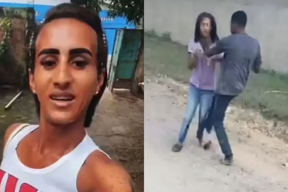 Influenciadora trans famosa é espancada na rua Suja de coco