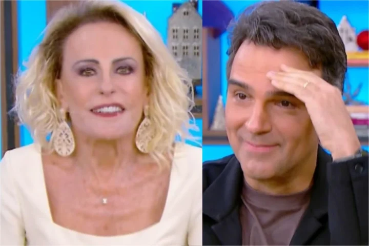 Ao vivo, Ana Maria Braga revela que Tadeu Schmidt passou por transplante