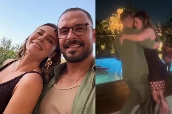 Este era o clima entre Paolla Oliveira e Diogo Nogueira nas últimas aparições públicas como casal 37