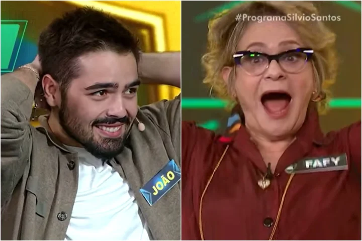 João Silva brilha como universitário no Show do Milhão e ajuda Fafy a chegar na pergunta de R$ 100 mil