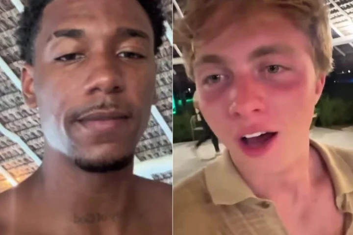 Influenciador que xingou Luciano Huck na cara de Benício pede desculpas: ‘falei que ele era um filho da…’