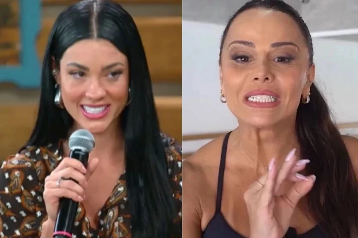 Viviane Araújo rebate declaração de namorada de Belo sobre suposta 