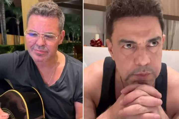 Eduardo Costa manda recado na lata para Zezé Di Camargo após polêmica no SBT: ‘Te fazendo de bobo’