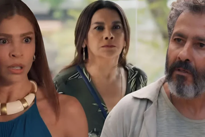 Três Graças: Lígia pega Arminda e Joaquim juntos e toma a decisão de denunciar o ex por crime