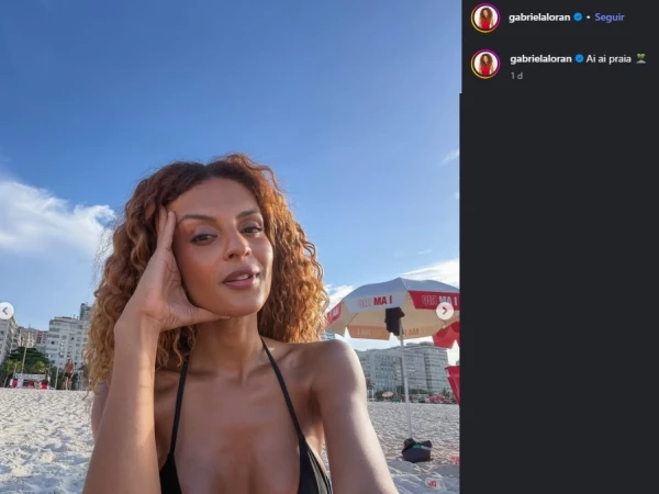 Gabriela Loran ‘dá adeus’ a Viviane de Três Graças e se diverte em praia com direito a biquíni preto 34 FI0gRtAgrYp94n19FfXlCVe1Ae9CFqPUp1jUtogK