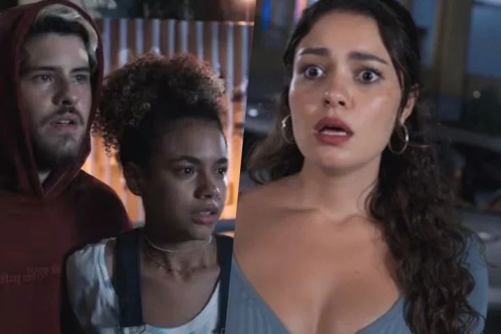 Três Graças: essa é a reação de Gerluce ao flagrar Raul aos beijos com Joélly