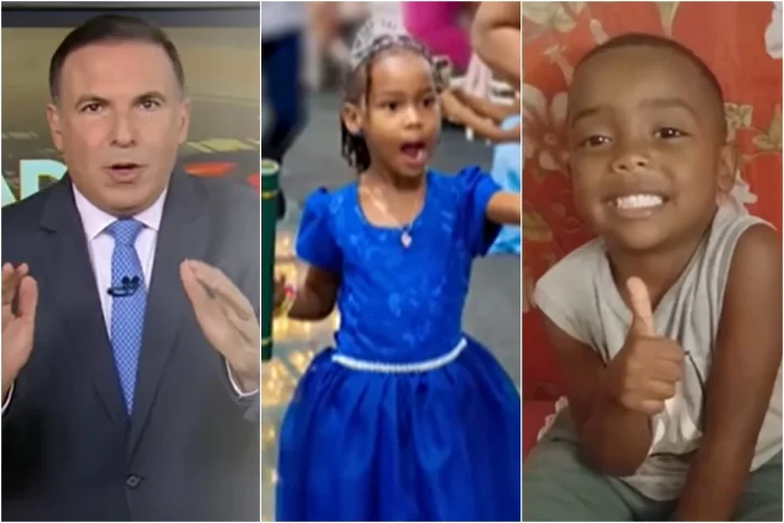 Coube a Reinaldo Gottino dar notícia sobre crianças desaparecidas e fazer pergunta difícil: ‘será que…’