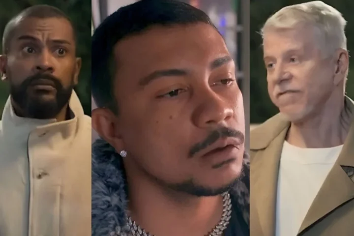 Três Graças: Bagdá é baleado e cai nos braços de Kasper e João Rubens para não morrer