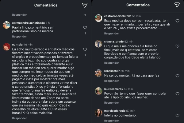 Paolla Oliveira Refuta Cirurgiã que Analisou Seu Corpo Sem Permissão