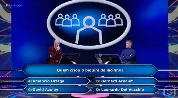 Essa foi a pergunta que tirou R$ 300 mil das mãos de participante do Quem Quer Ser Um Milionário 34 NFHv3HGV475PLuzUE7mprohQ6PgCrMG4peDkyVq3