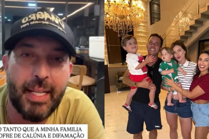 ‘Parece o ápice da escuridão’, desabafa William Gusmão sobre ataques à família de Virginia Fonseca