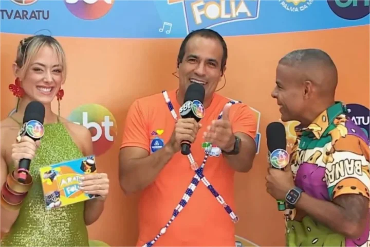 Vídeo: ao vivo, prefeito de Salvador dá entrevista para o SBT e elogia a cobertura do Carnaval feita pela Band