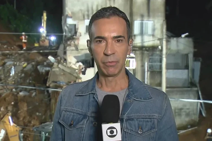César Tralli deixa o estúdio do JN e coloca o Brasil para chorar com notícia ao vivo: ’47 mortos…’