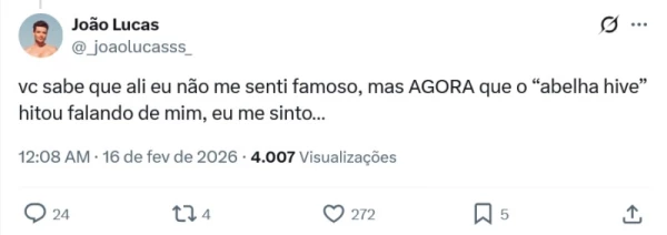 O marido de Sasha não é famoso? João Lucas rebateu as críticas nas redes sociais 34 sL1qri4maL7wBg2AvXvto5NSvF5UNRZeo1YIFDgg