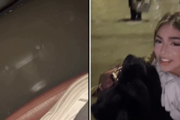 Tempestade no RJ: cantora Melody abandona carro submerso durante enchente; vídeo