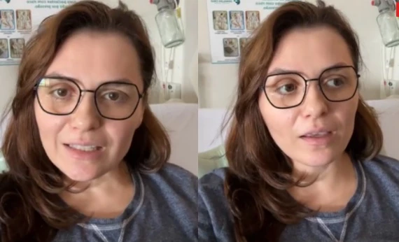 Internada há uma semana, atriz e apresentadora ex-global, relata situação delicada na saúde: ’Reação’ 34