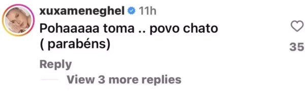 Xuxa se pronuncia em defesa do genro após ataques homofóbicos na web