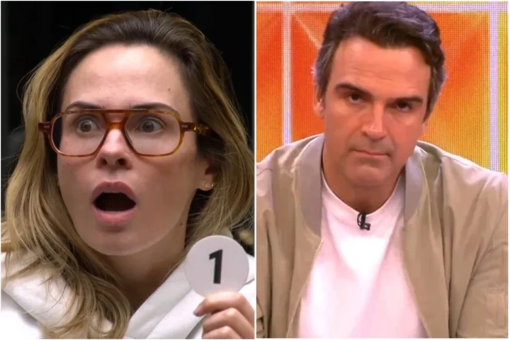 Tadeu Schmidt Intervém em Direto no BBB26 Após Exaltação de Gabriela