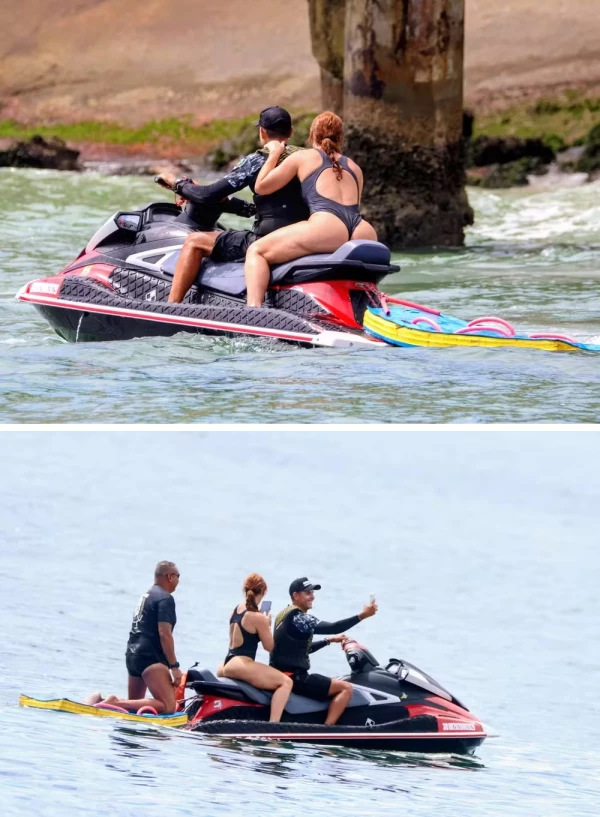 Paolla Oliveira é flagrada passeando de jetski após fim do namoro com Diogo Nogueira 37