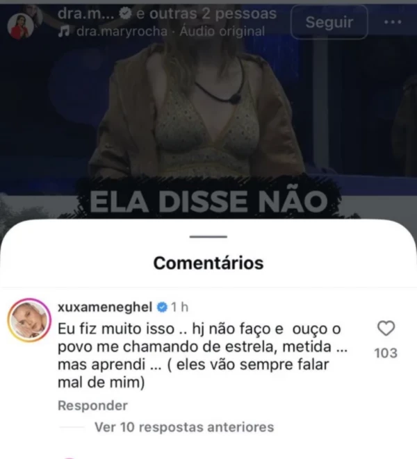 Xuxa quebra o silêncio e se pronuncia sobre polêmica envolvendo Ana Paula no BBB26 34